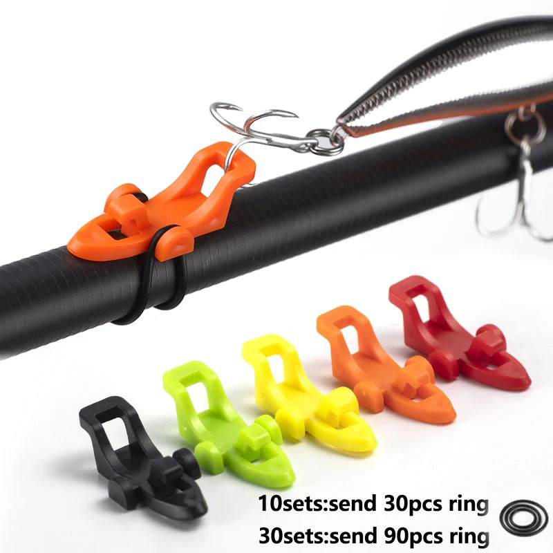 Fishing Lure Jig - ที่เก็บเบ็ดตกปลา 1-10 ชิ้น ที่เก็บเหยื่อตกปลา อุปกรณ์เสริมสำหรับเหยื่อตกปลา ที่เก็บเบ็ดจิ๊ก