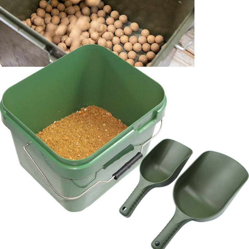 Fishing Lure Spoon - 1 ชิ้น ช้อนตักเหยื่อสำหรับตกปลาคาร์ป อุปกรณ์ตกปลาสำหรับการป้อนเม็ดเหยื่อ ช้อนตักเหยื่อสำหรับตกปลาบอนิโตและคาร์ป อุปกรณ์ตักเหยื่อสำหรับการตกปลาด้วยวิธีสปอมบ์