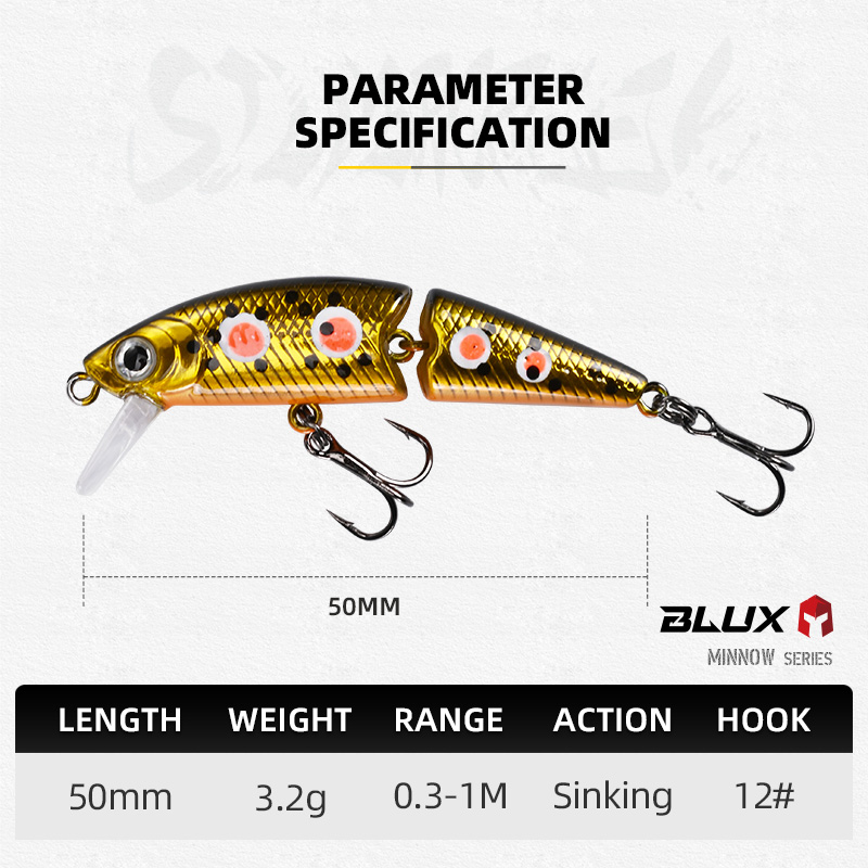 บลักซ์ดร. Minnow Joint 50S Swi - Fishing Lure Spoon บทวิจารณ์และราคา