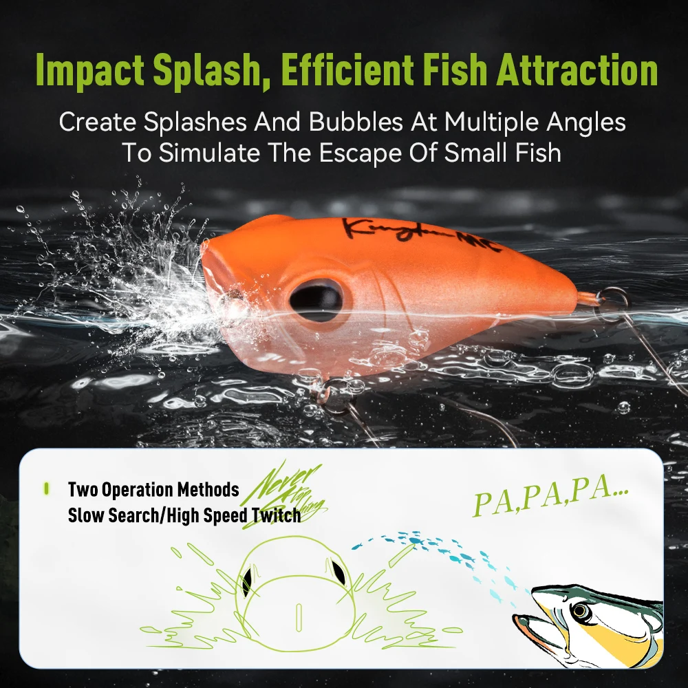 Kingdom Micro Expert Topwater  - Fishing Lure Popper บทวิจารณ์และราคา