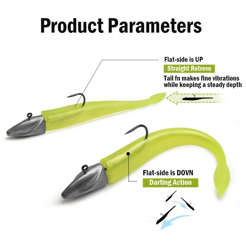 LEYDUN BR เหยื่อตกปลาเหยื่ออ่อ - Fishing Lure Swimbait บทวิจารณ์และราคา
