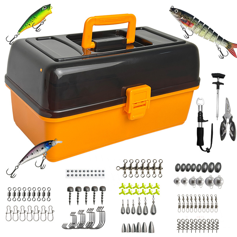 ชุดอุปกรณ์ตกปลาแบบนุ่ม 4 ชั้น  - Fishing Lure Accessories บทวิจารณ์และราคา