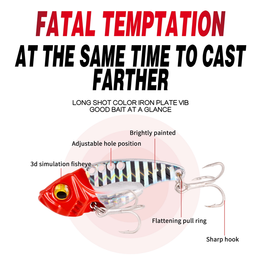 6ชิ้น/ล็อต7/10/15/20G โลหะ Vib - Fishing Lure Blade Bait บทวิจารณ์และราคา