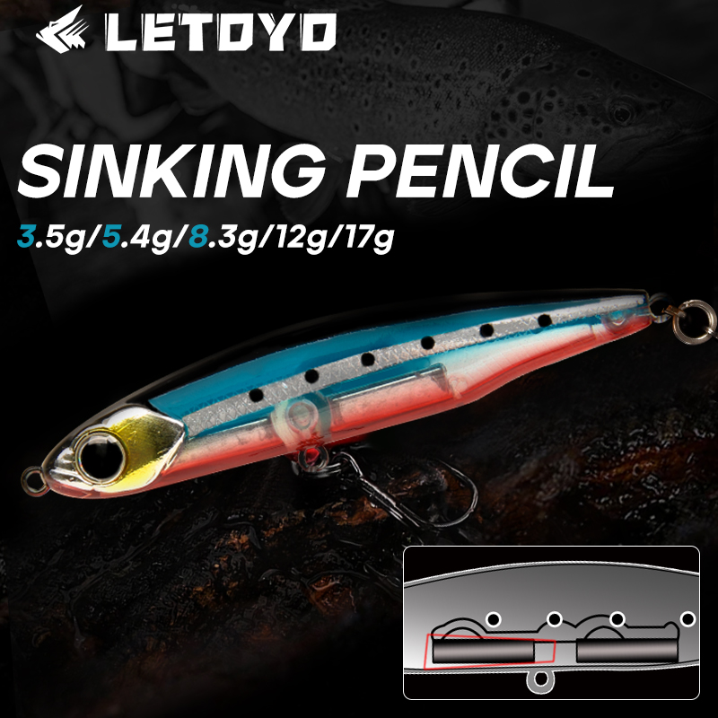 เหยื่อปลอม LETOYO แบบจมน้ำ 17  - Fishing Lure Swimbait บทวิจารณ์และราคา