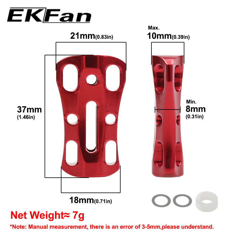 EKFan 1 ชิ้น ลูกบิดรอกตกปลาแบบ - Fishing Lure Spinner บทวิจารณ์และราคา