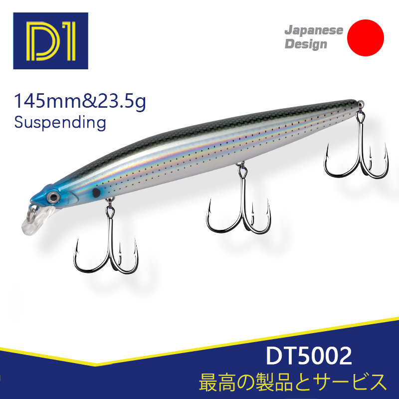 D1 Minnow ตกปลาเหยื่อล่อเหยื่อ - Fishing Lure Buzzbait บทวิจารณ์และราคา