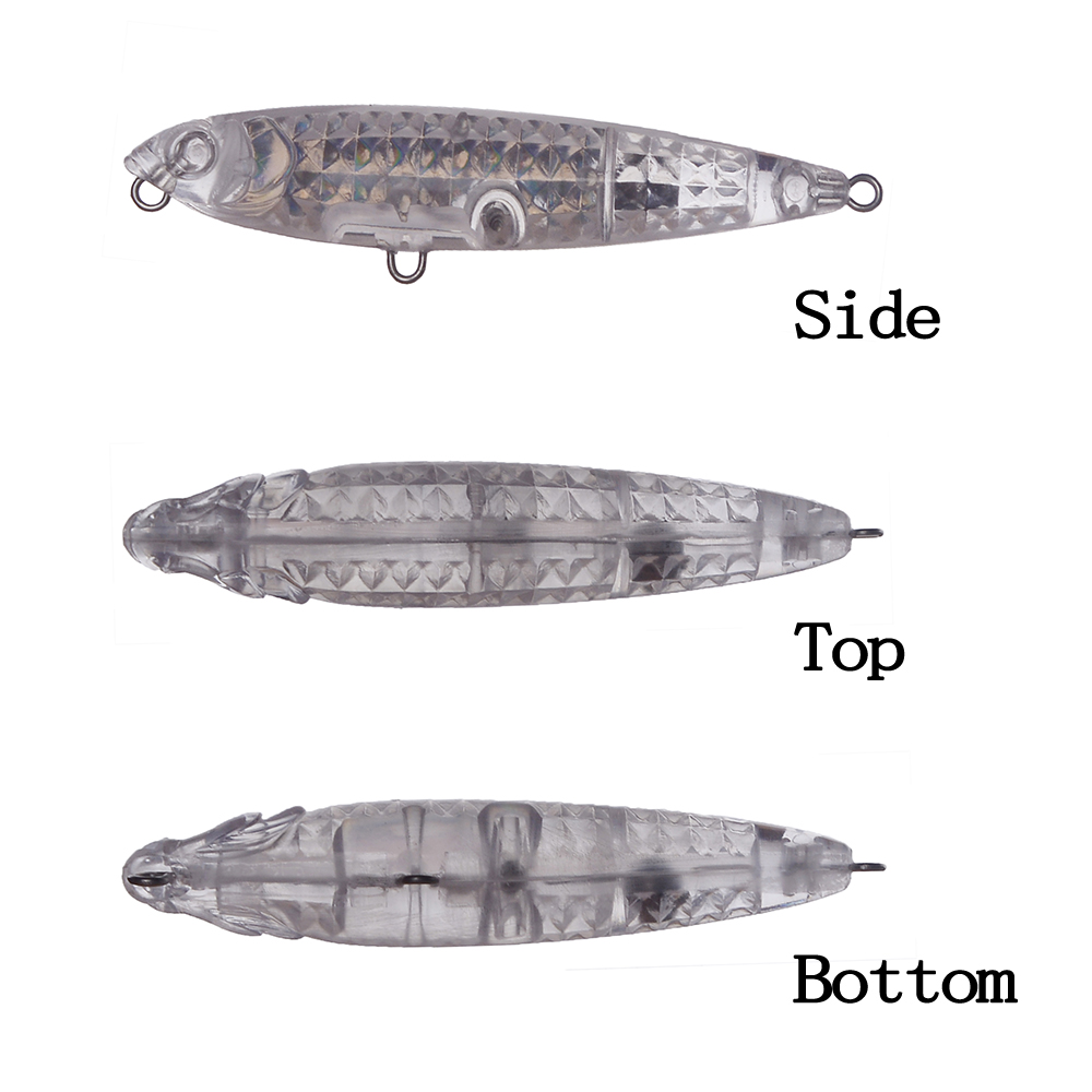 เหยื่อตกปลาเปล่าแบบไม่ทาสี Cha - Fishing Lure Topwater บทวิจารณ์และราคา