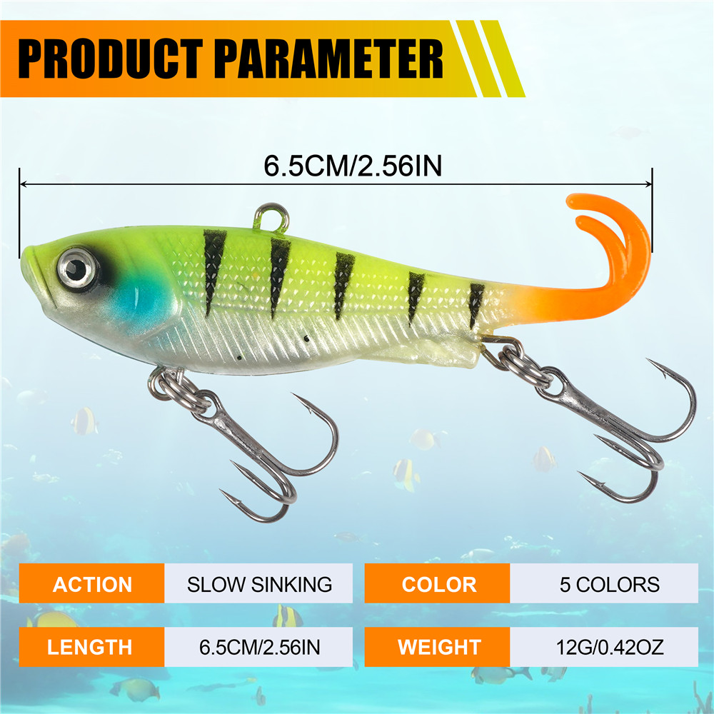 เหยื่อตกปลาแบบจิ๊กเฮดพร้อมใช้  - Fishing Lure Swimbait บทวิจารณ์และราคา