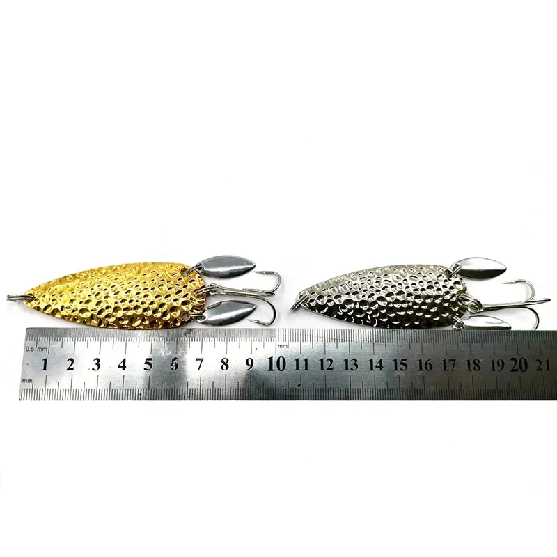 1 ชิ้นช้อนโลหะ Spinnerbait คู่ - Fishing Lure Swimbait บทวิจารณ์และราคา