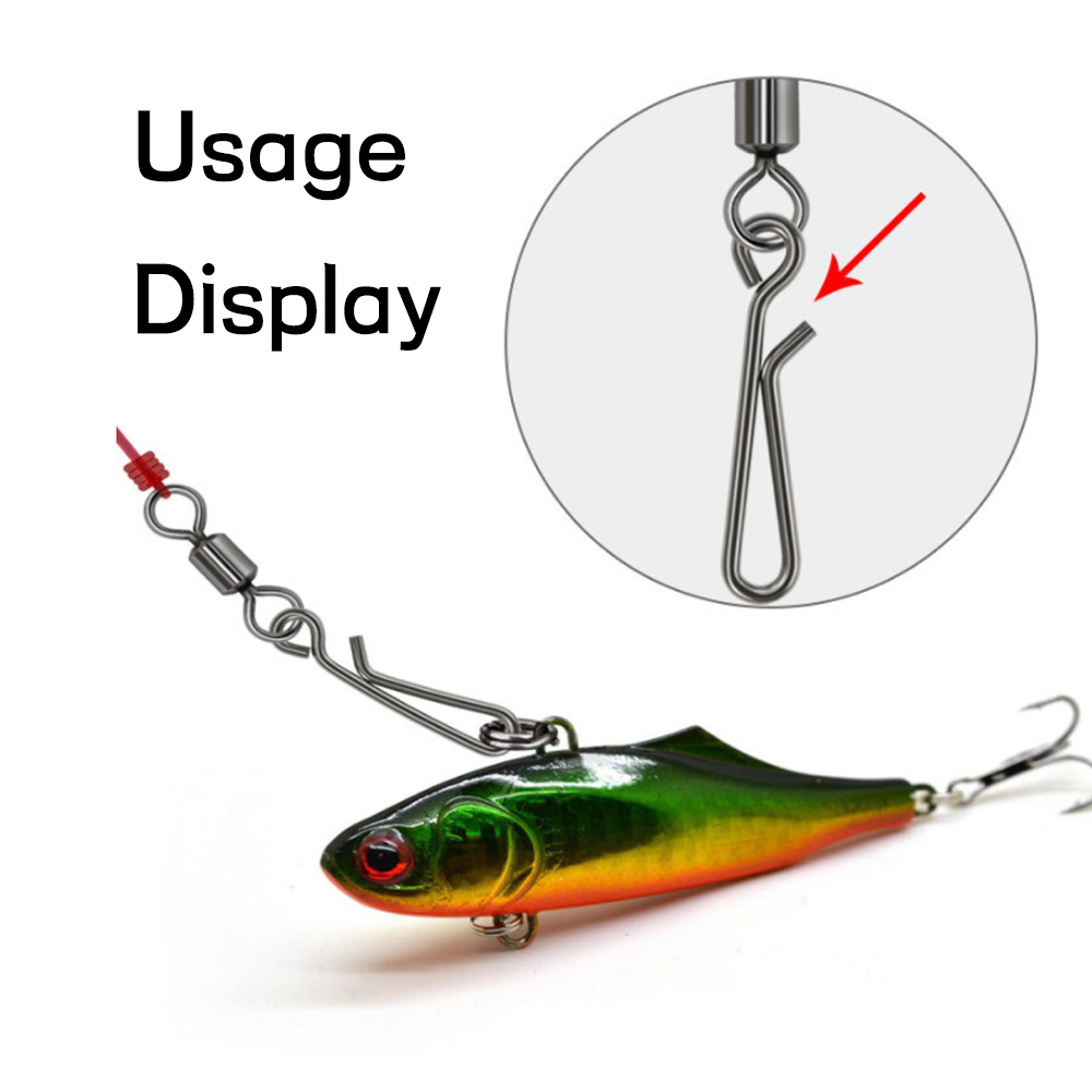 100 ชิ้นตกปลาน้ําเค็มสแตนเลสเป - Fishing Lure Accessories บทวิจารณ์และราคา