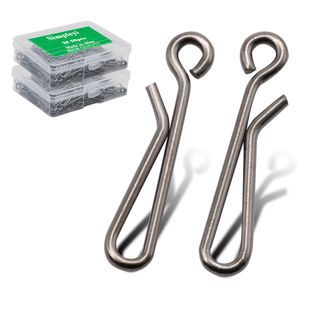 50ชิ้น/กล่องแบริ่งล็อค Rolling - Fishing Lure Accessories บทวิจารณ์และราคา