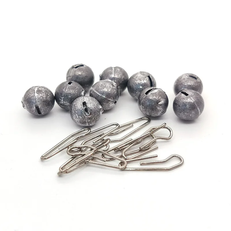 OUTKIT 10 ชิ้น/ล็อตหัวตะกั่ว S - Fishing Lure Accessories บทวิจารณ์และราคา