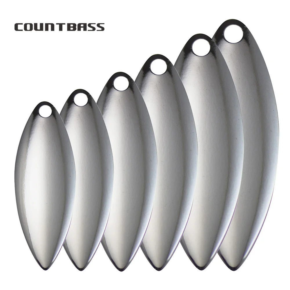 Countbass 50 ชิ้นขนาด 1-6 เหล็ - Fishing Lure Blade Bait บทวิจารณ์และราคา