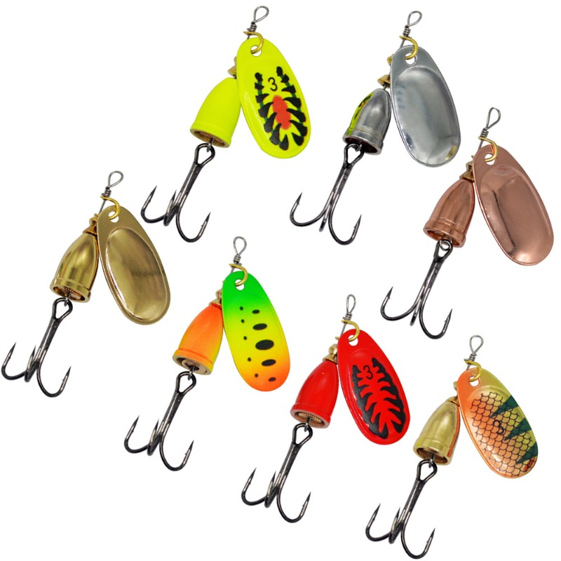 เหยื่อตกปลาแบบสปินเนอร์ 8 กรัม - Fishing Lure Blade Bait บทวิจารณ์และราคา
