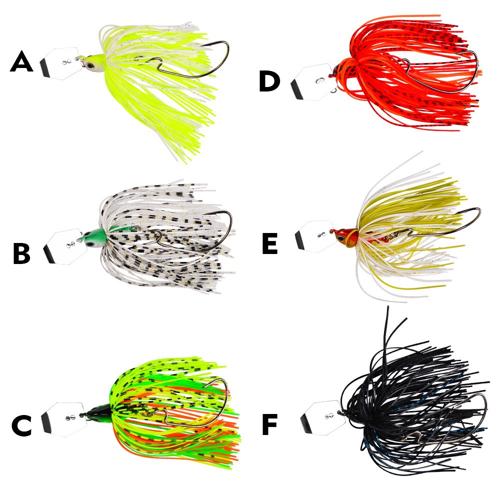 เหยื่อตกปลาแบบ Chatter Bait Sp - Fishing Lure Buzzbait บทวิจารณ์และราคา