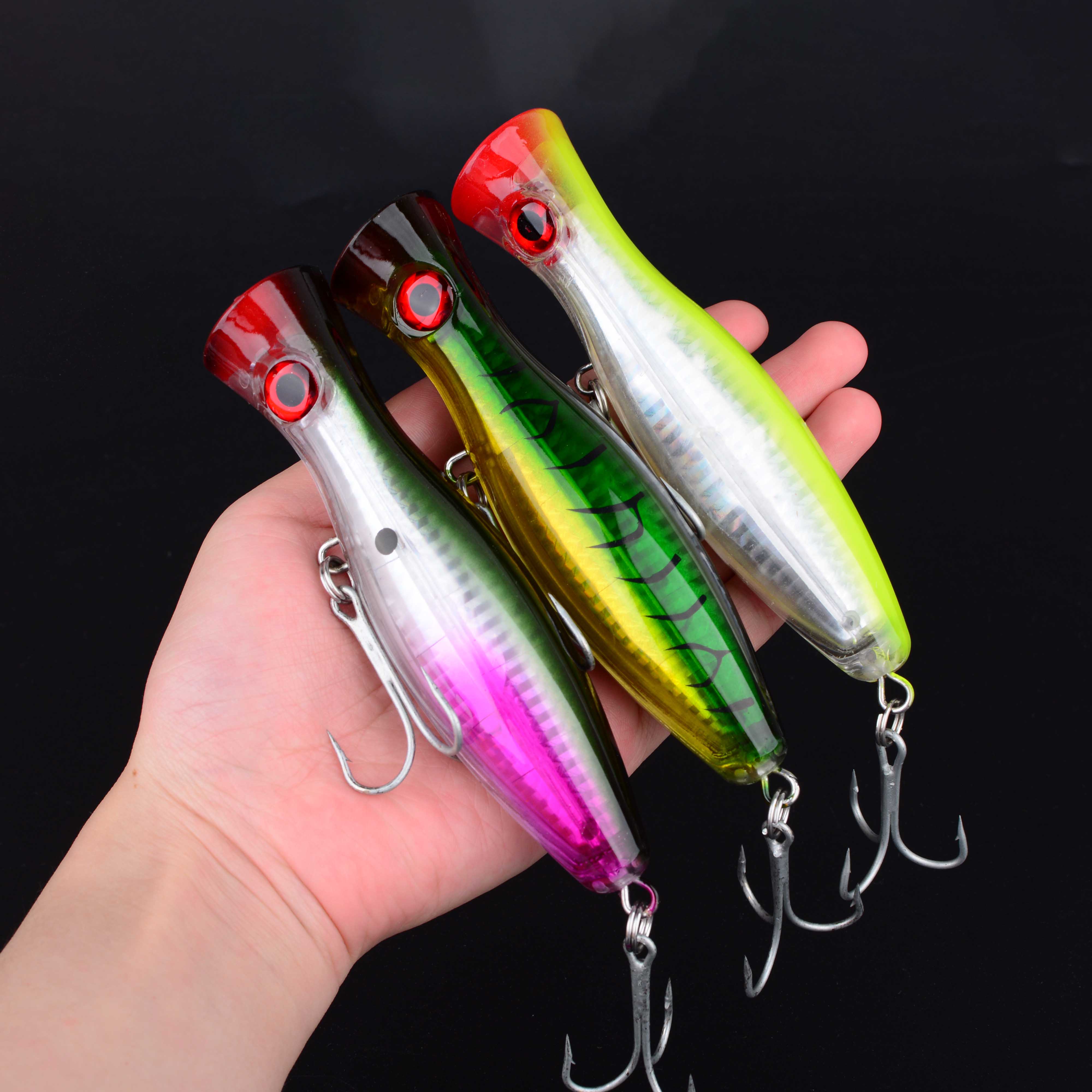 เหยื่อปลอมแบบลอยน้ำขนาดใหญ่ 13 - Fishing Lure Topwater บทวิจารณ์และราคา